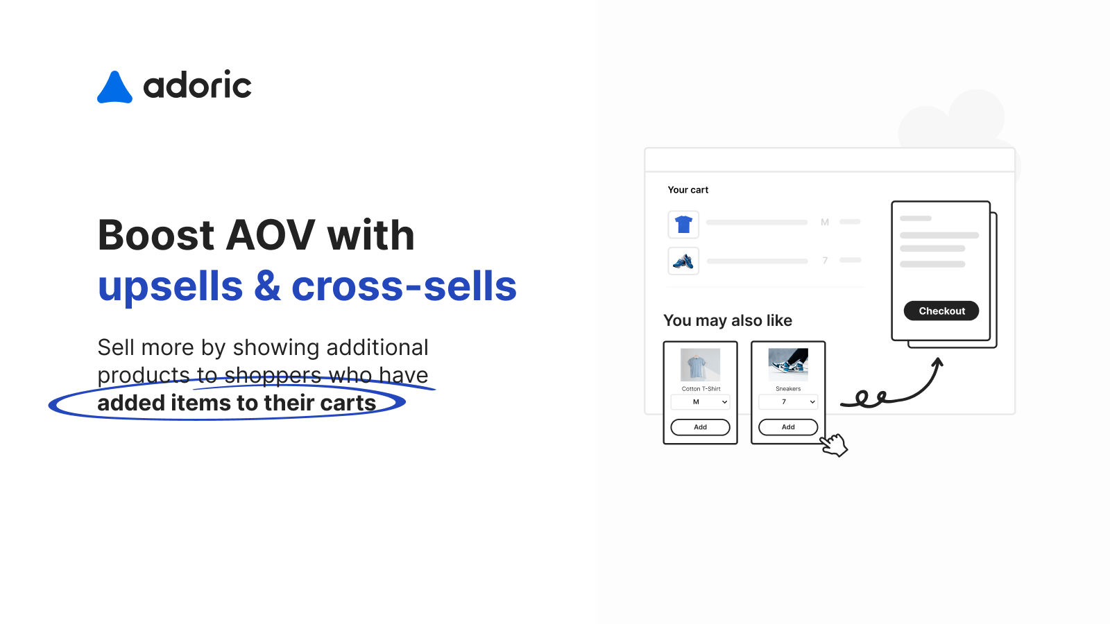 Boost AOV with upsell and Cross-sell
