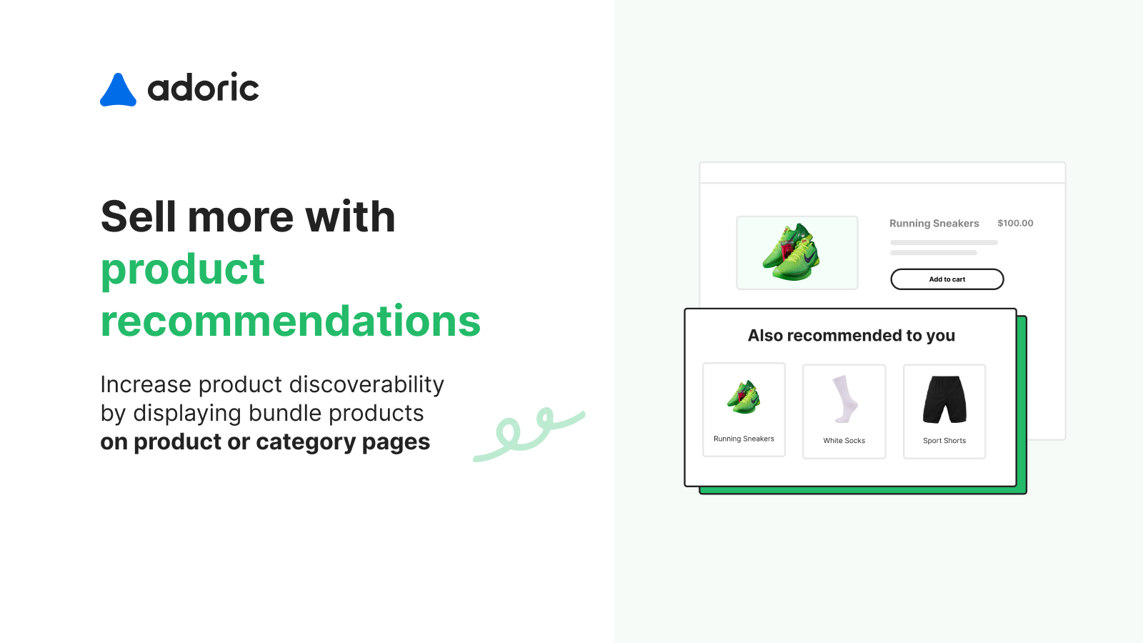 Sell more with product recommendations and frequently bought