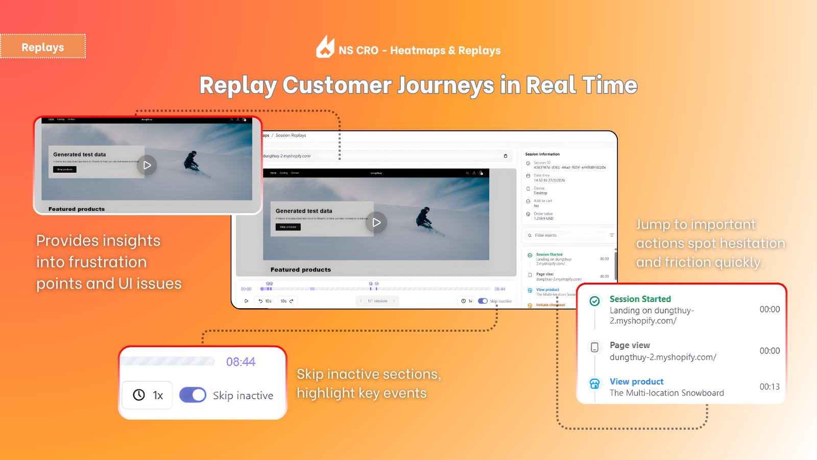 Detail session replay