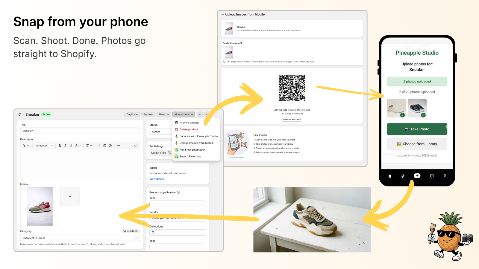 Snap from your phone