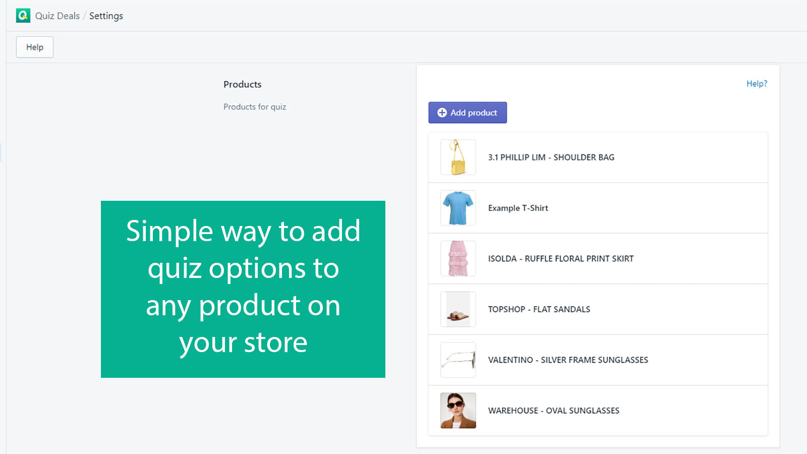 Simple Way to Add Quizzes to store & products