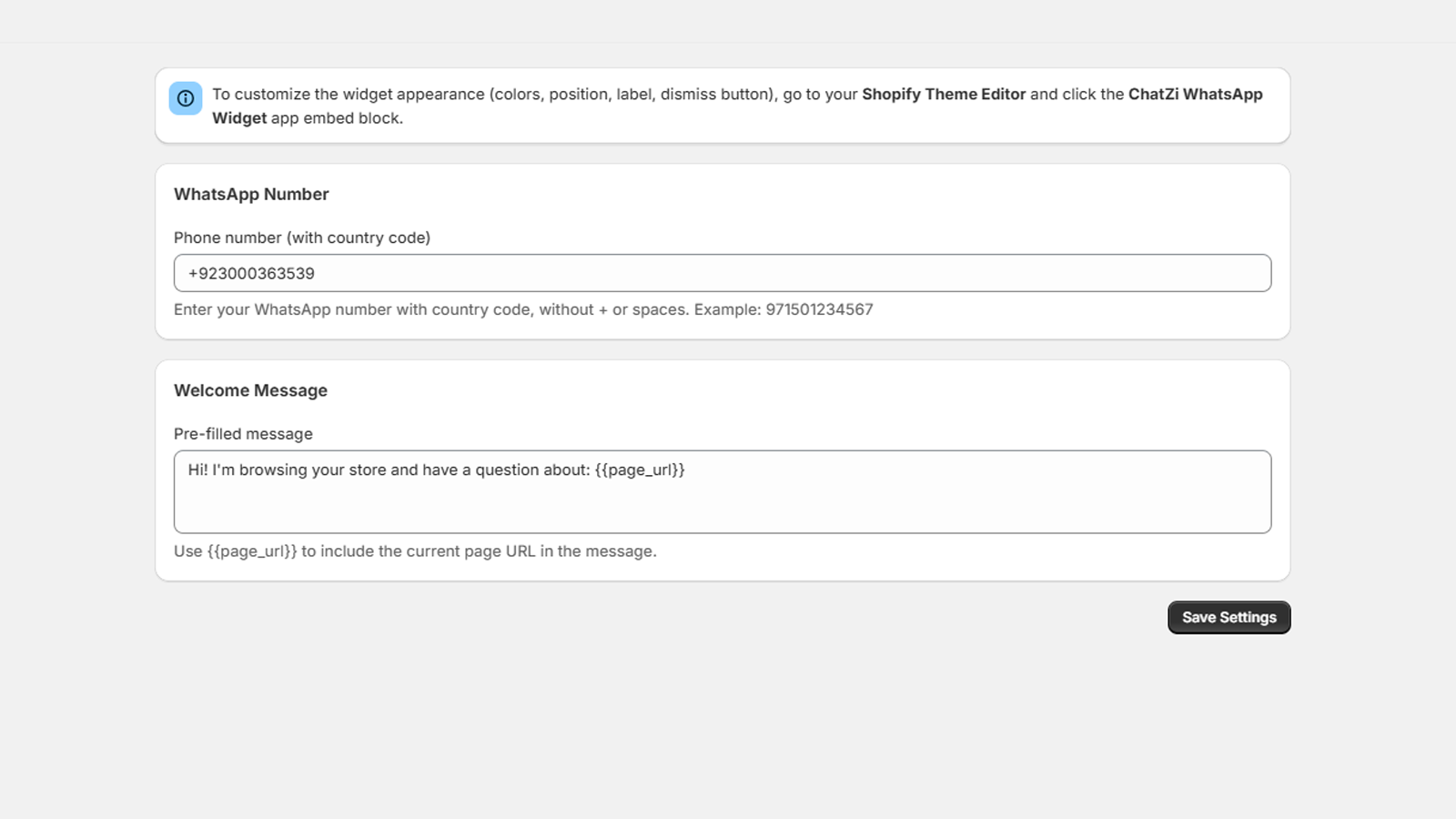 Shopify WhatsApp widget by ChatZi – chat and convert