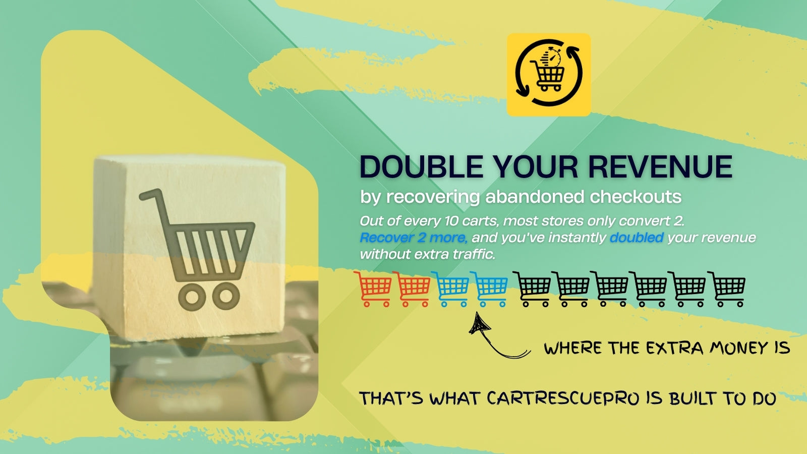 Double your revenue without extra traffic