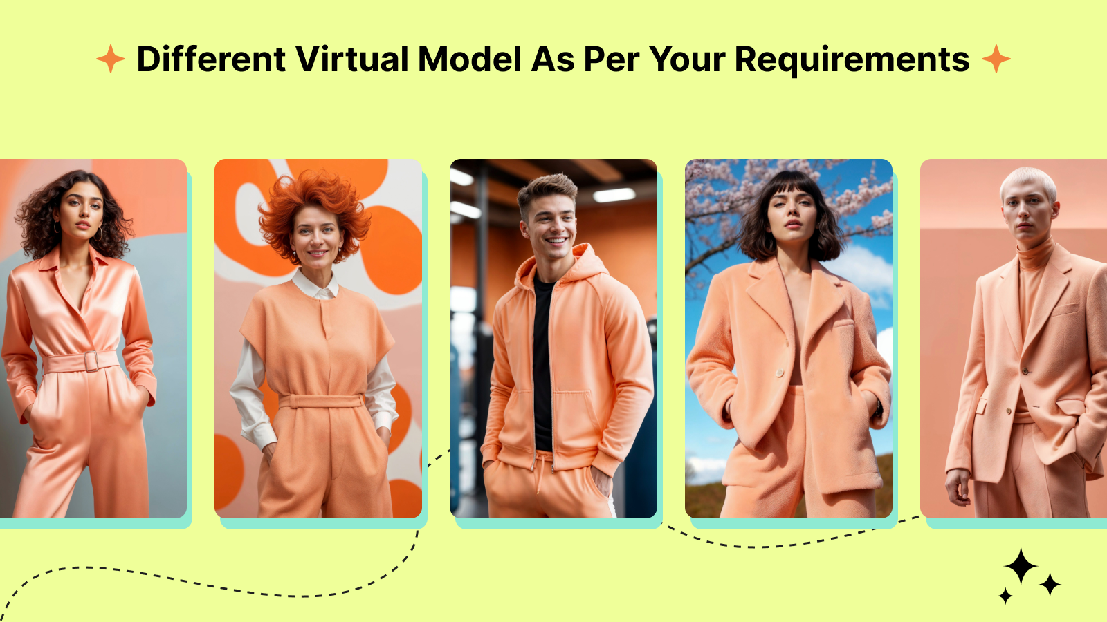 how it looks on you. AI generated images.