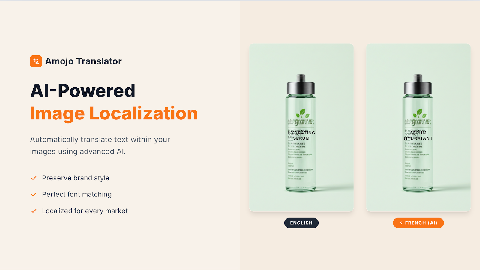 Automatic Image Translation by AI