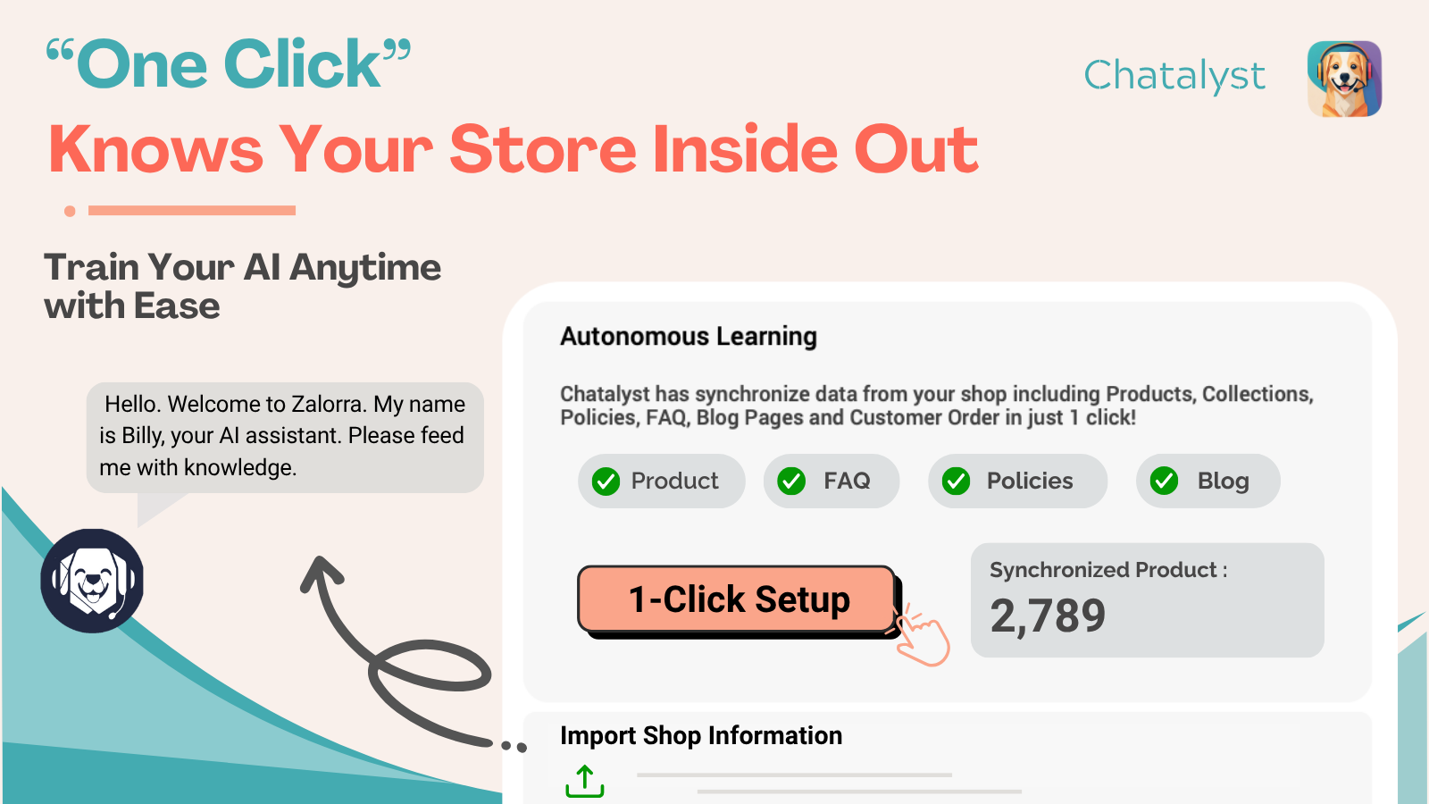 One Click to know your store.