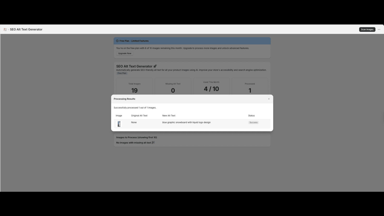 modal when alt text was added