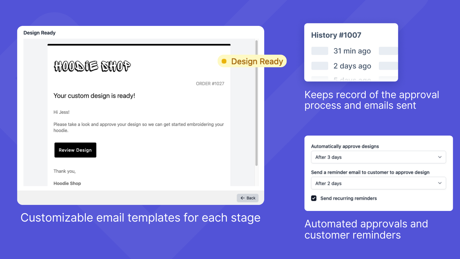 Customizable notifications