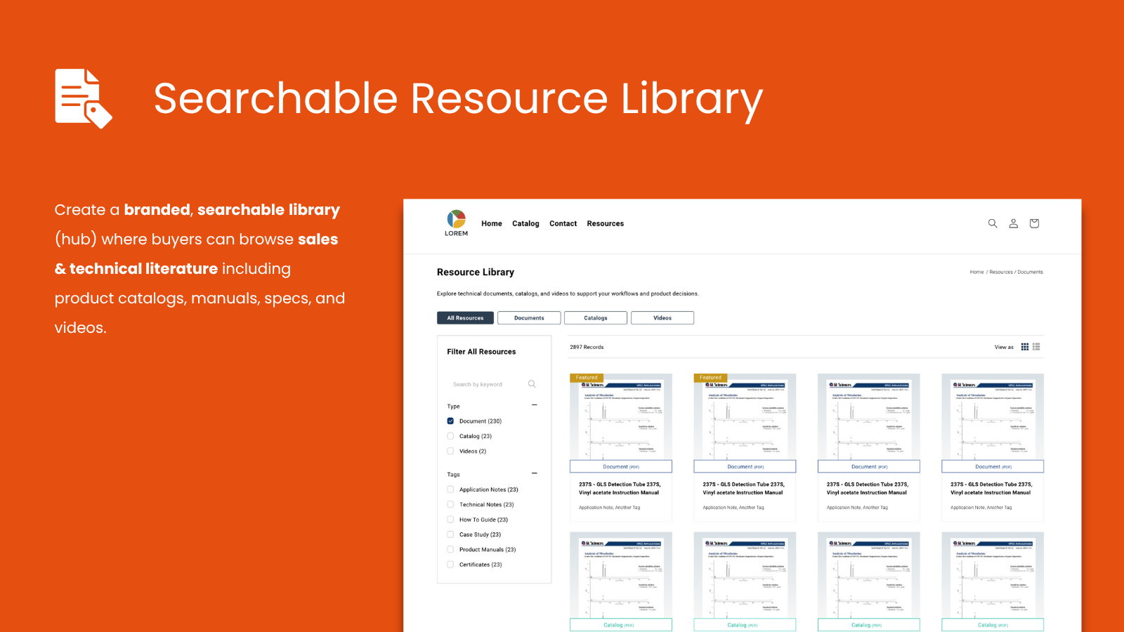 Searchable Shopify Resource Library