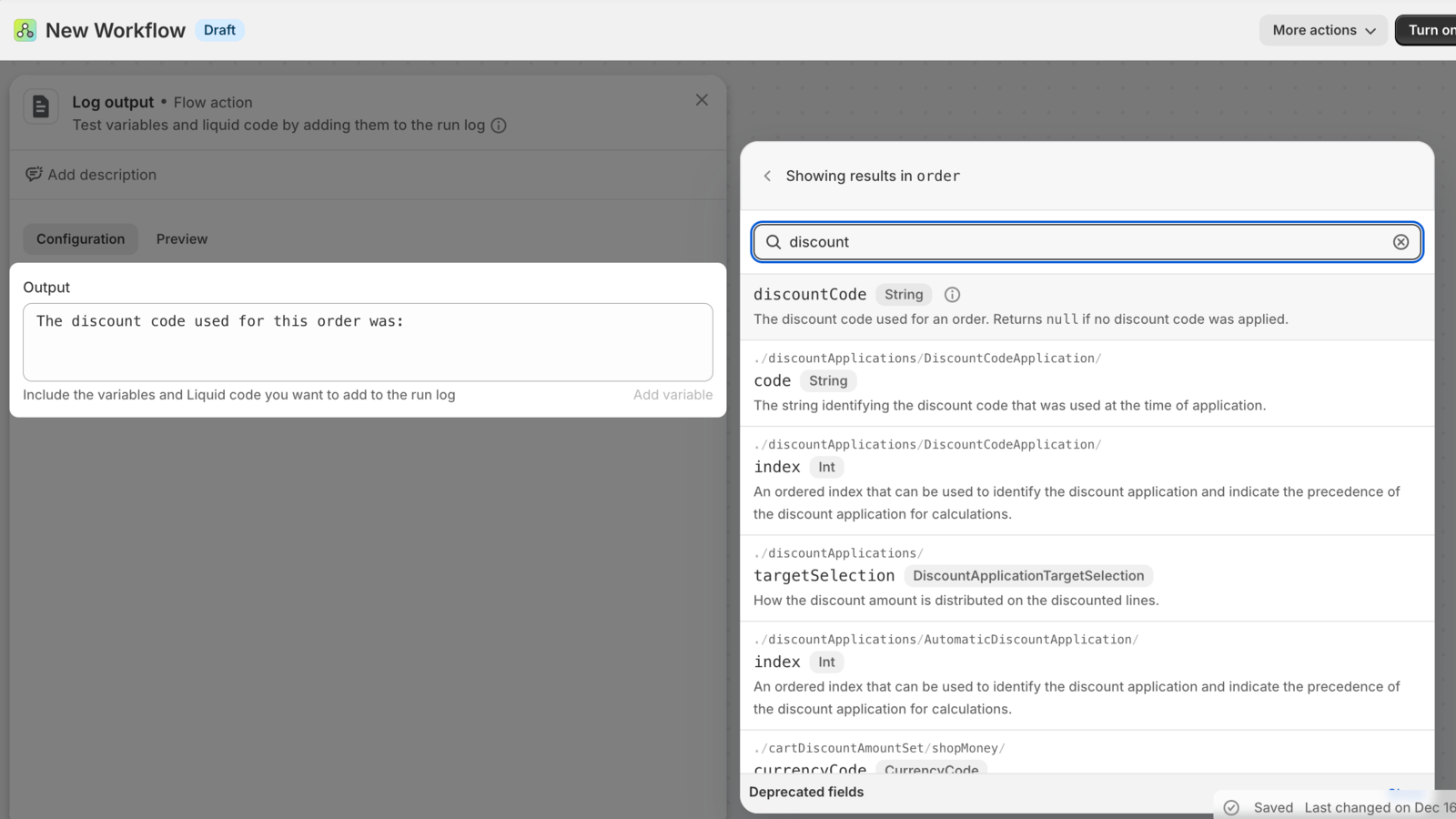 Order updated trigger for Shopify Flow