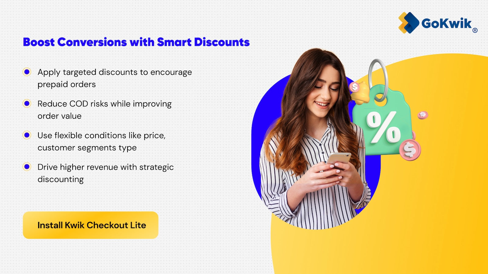 Kwik COD lite features 3