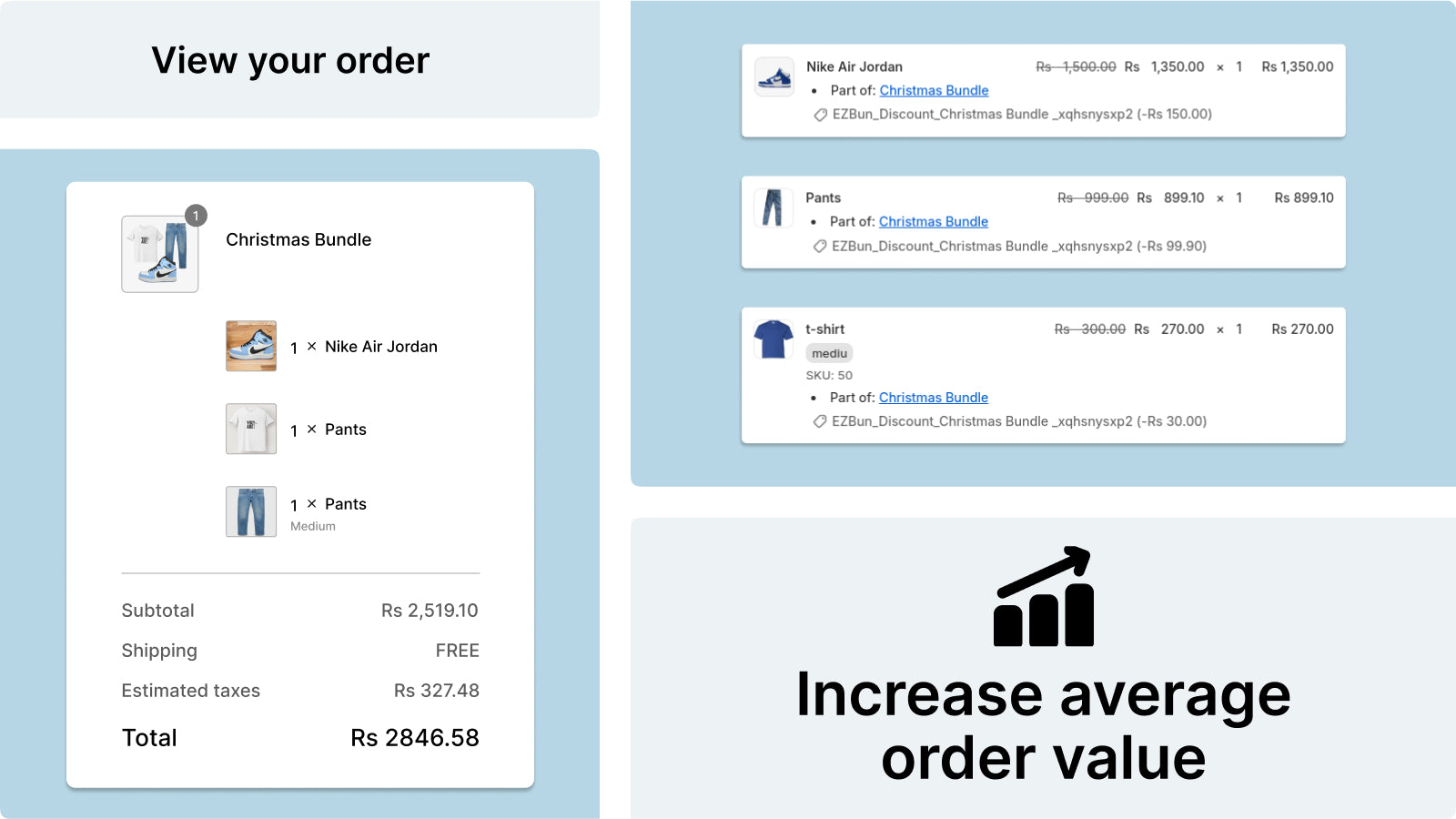 Eazy Bundles - Nested components