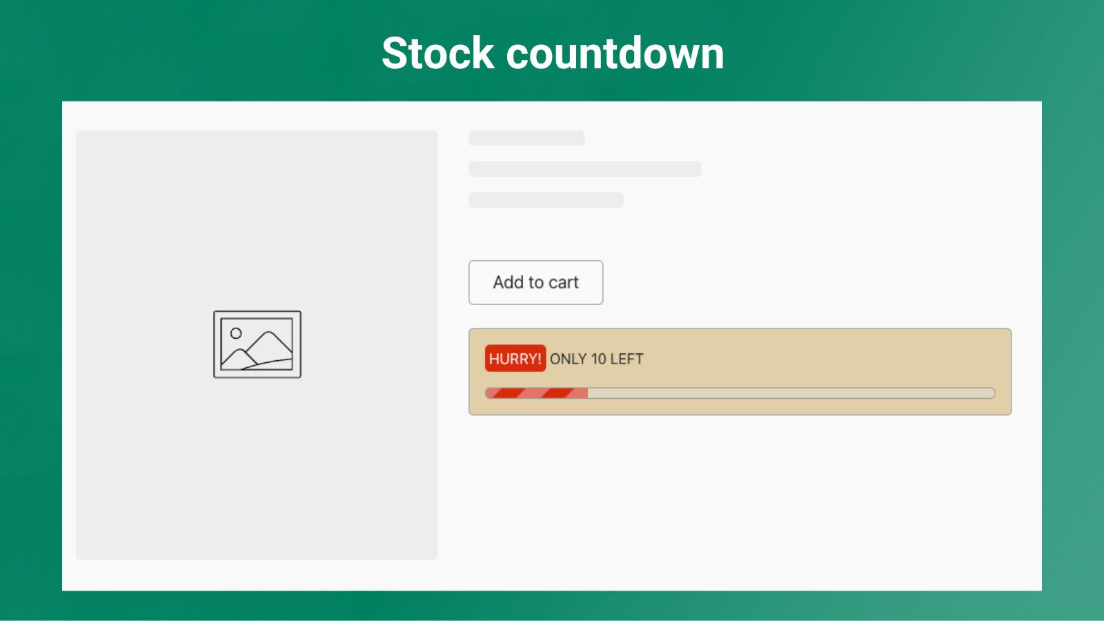 Stock countdown