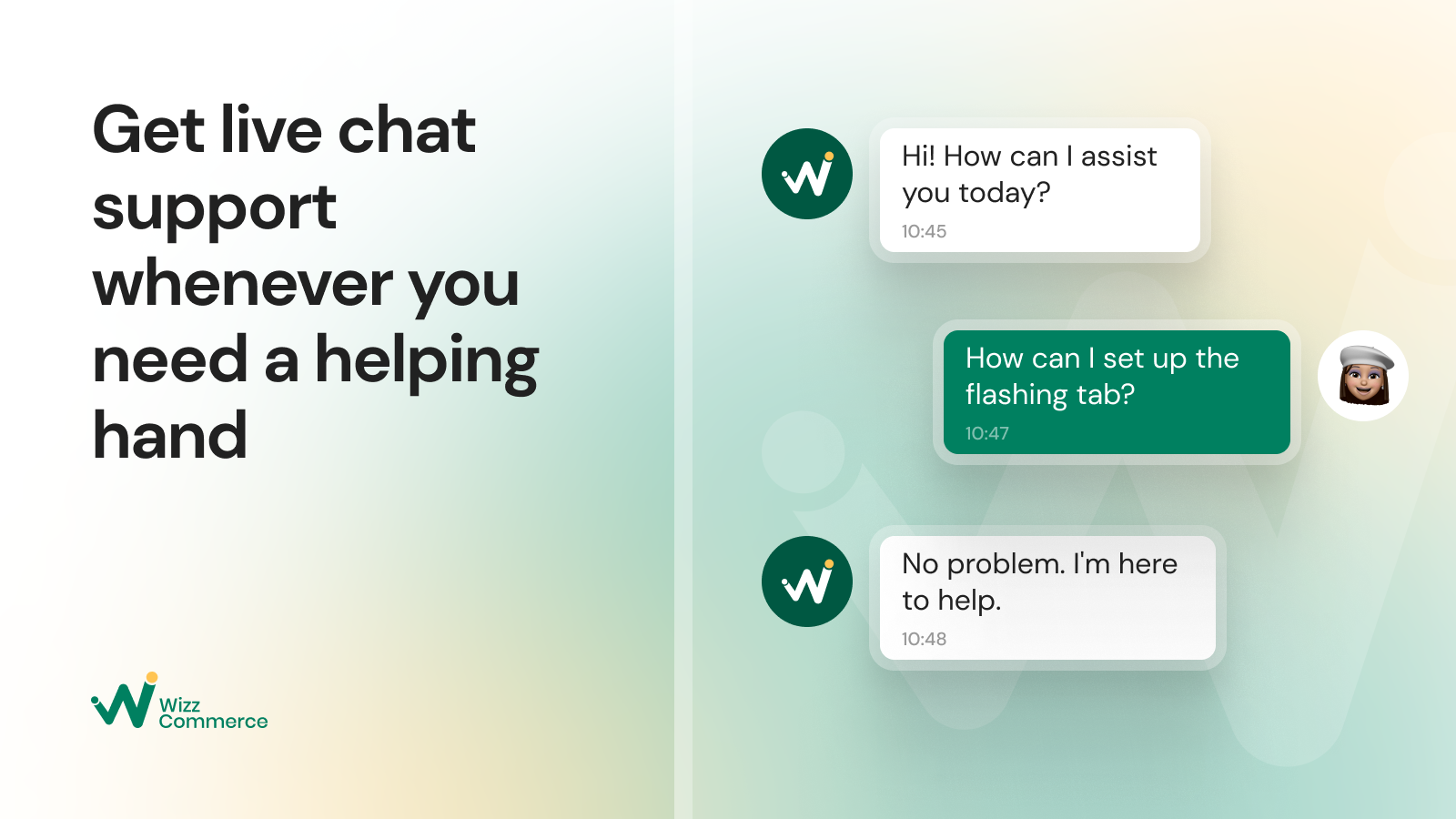 Live chat