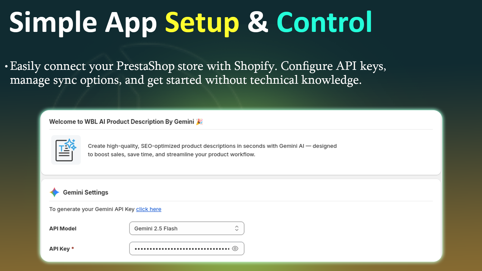 WBL - AI Product Desc Gemini