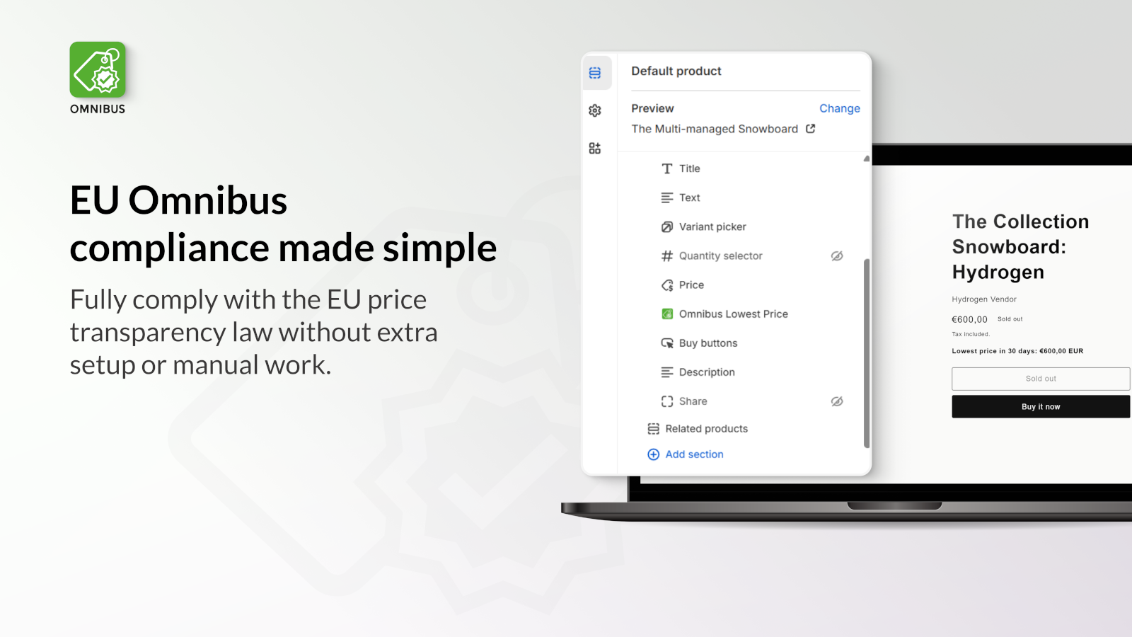 EU Omnibus compliance made simple