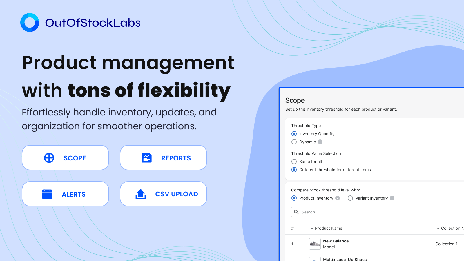 Effortlessly handle inventory, updates, and organization for smo