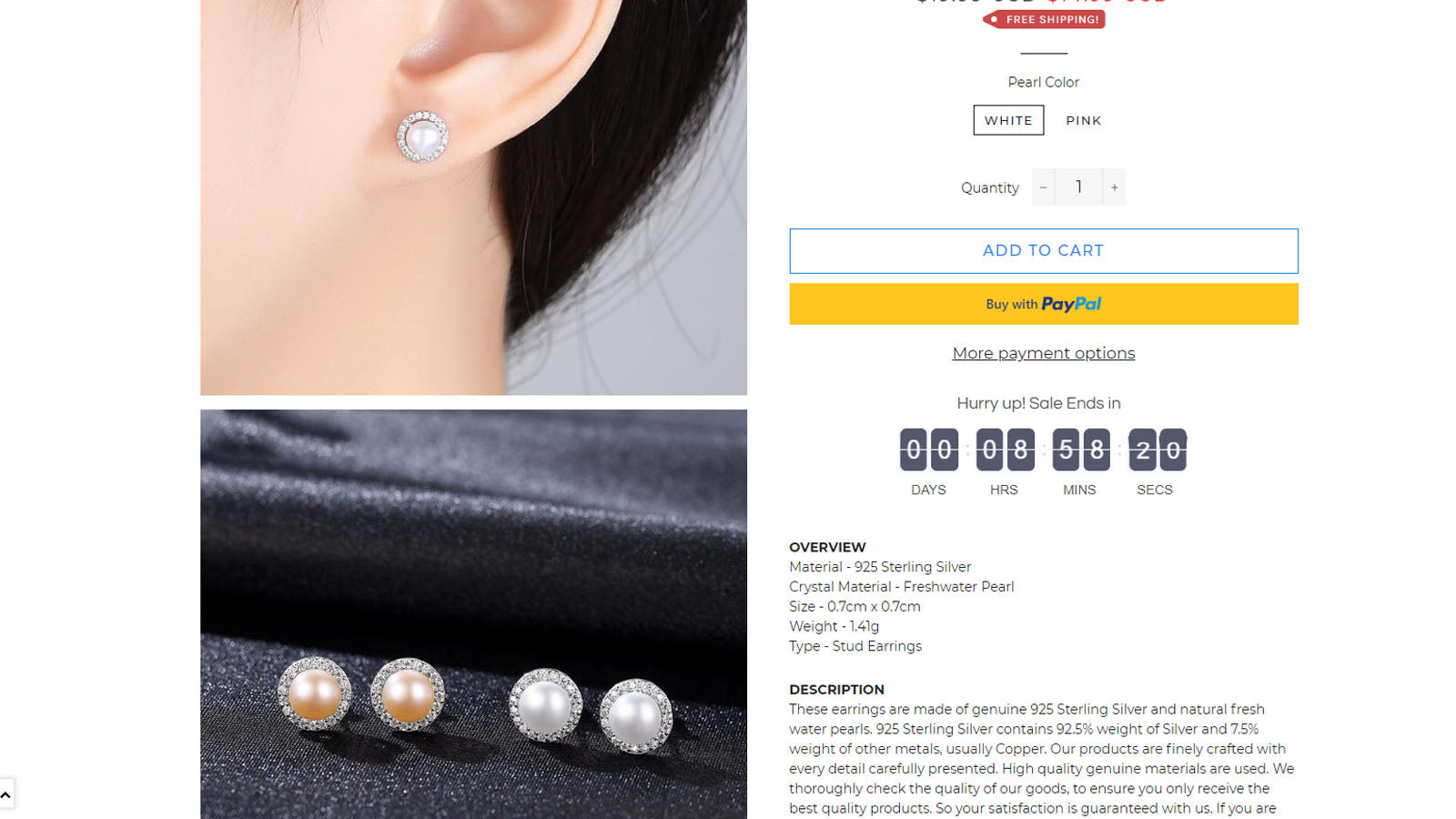 Animate buy with paypal