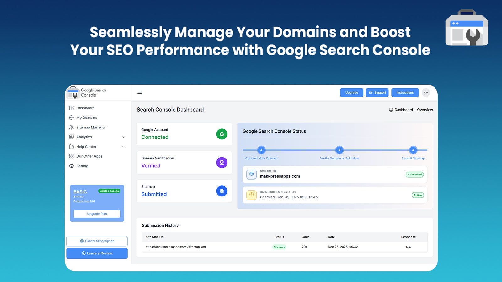 Boost SEO performance with Google Search Console