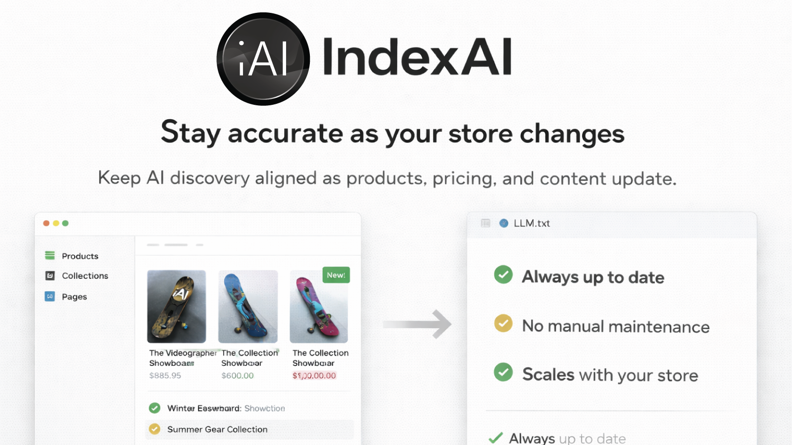Stay accurate with automated updates