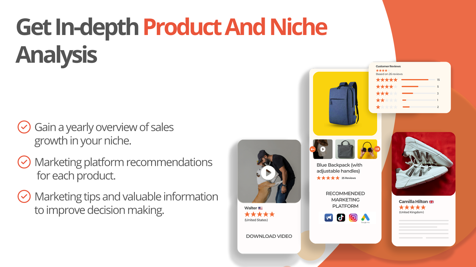 In depth niche and product analyisis