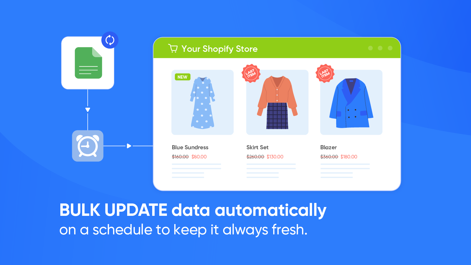 bulk update data automatically