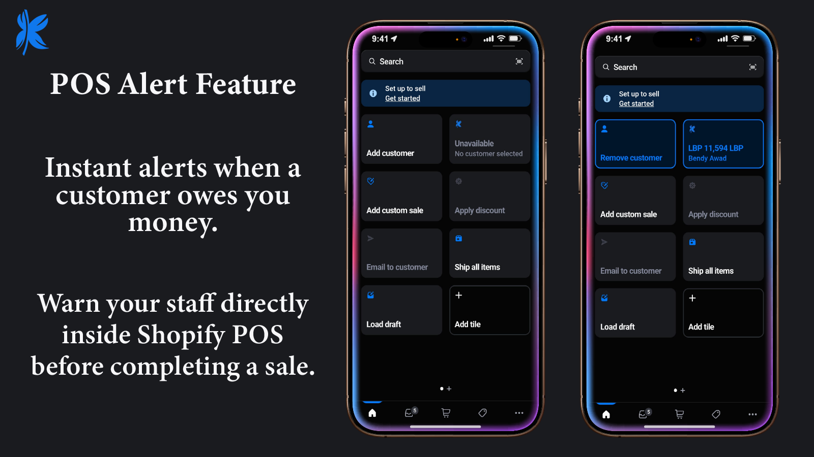 Pos Customer Outstanding Due Balance Warning