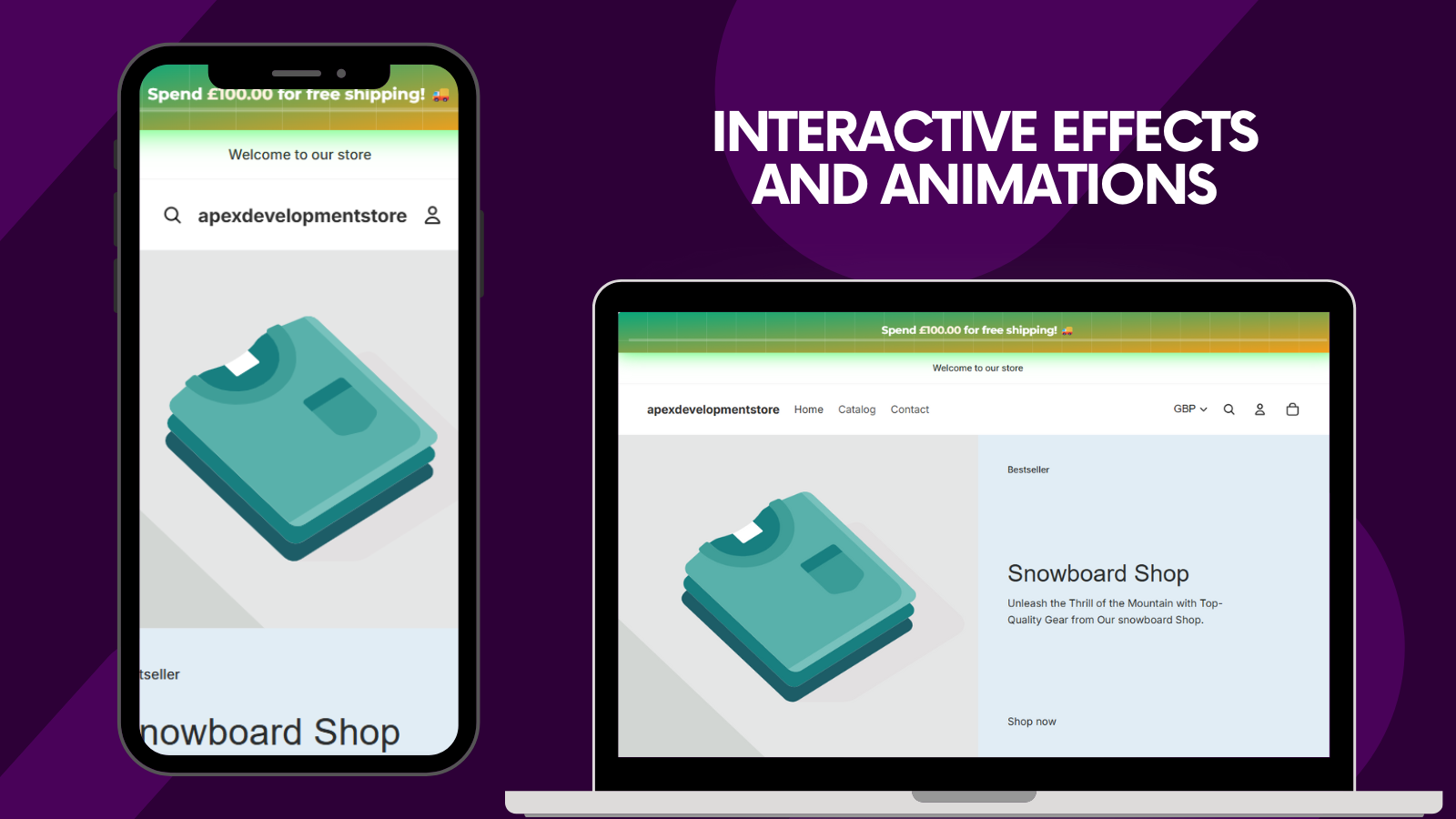 Add Effects and Animations