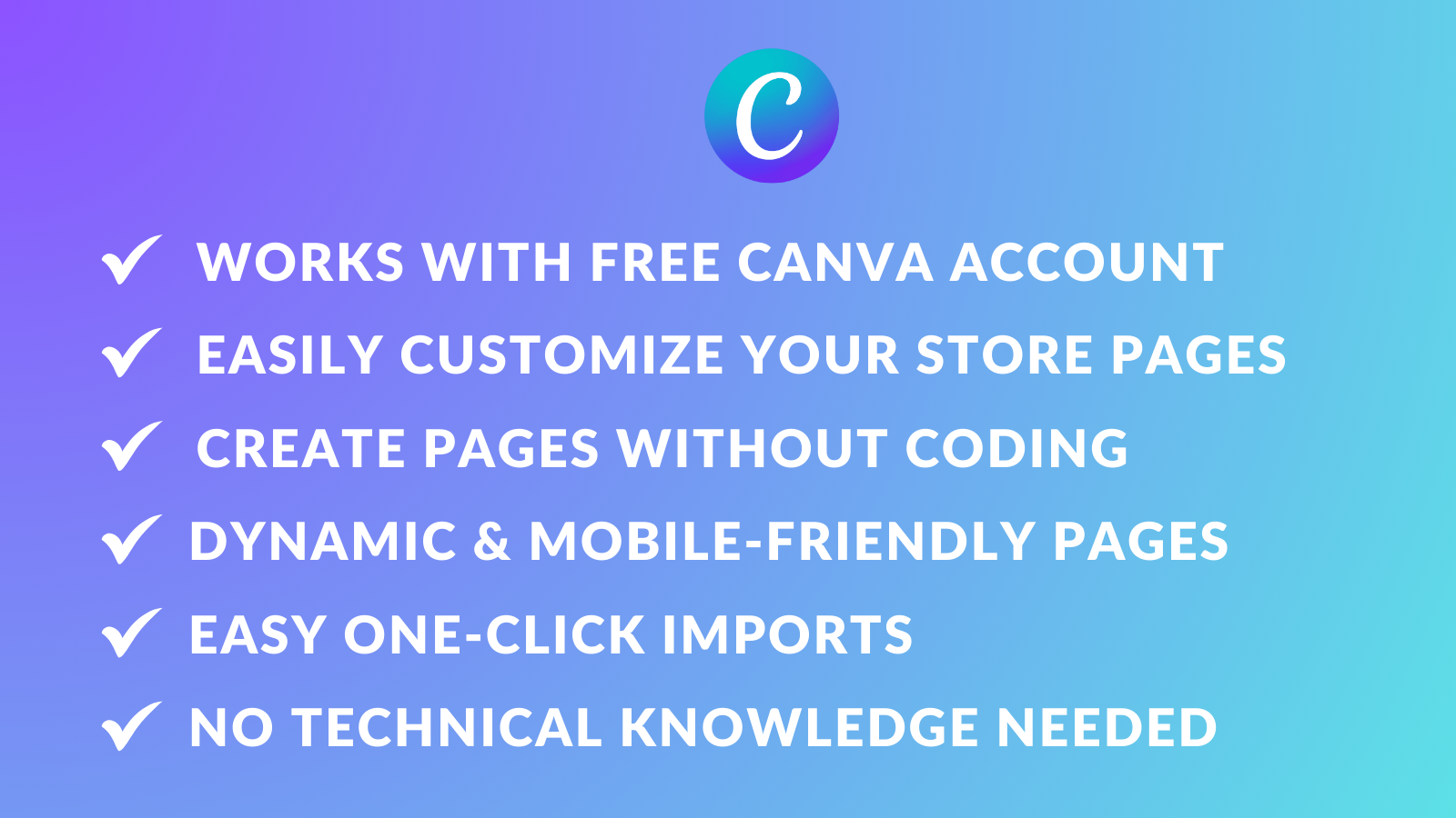 Works with free Canva account