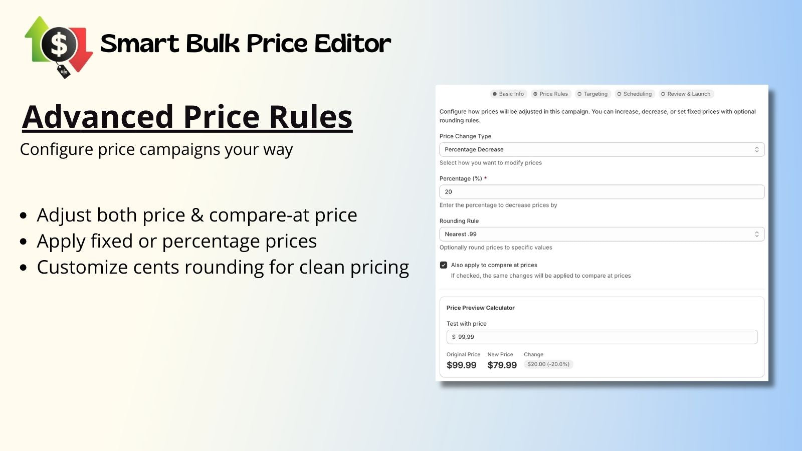 bulk edit price advanced