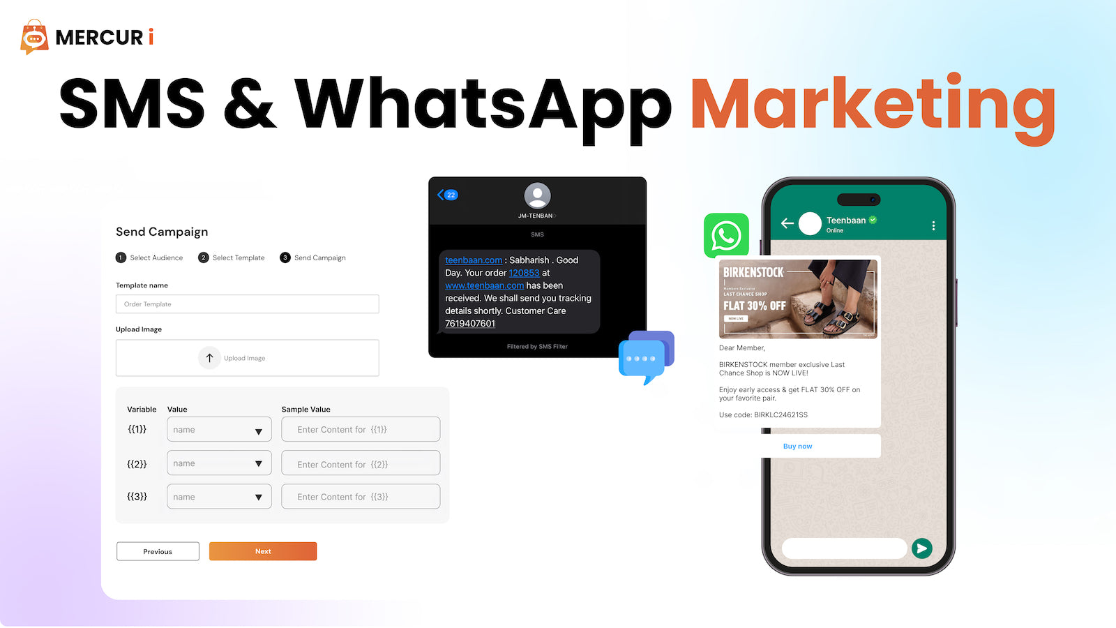 Mercuri SMS & WhatsApp Marketing