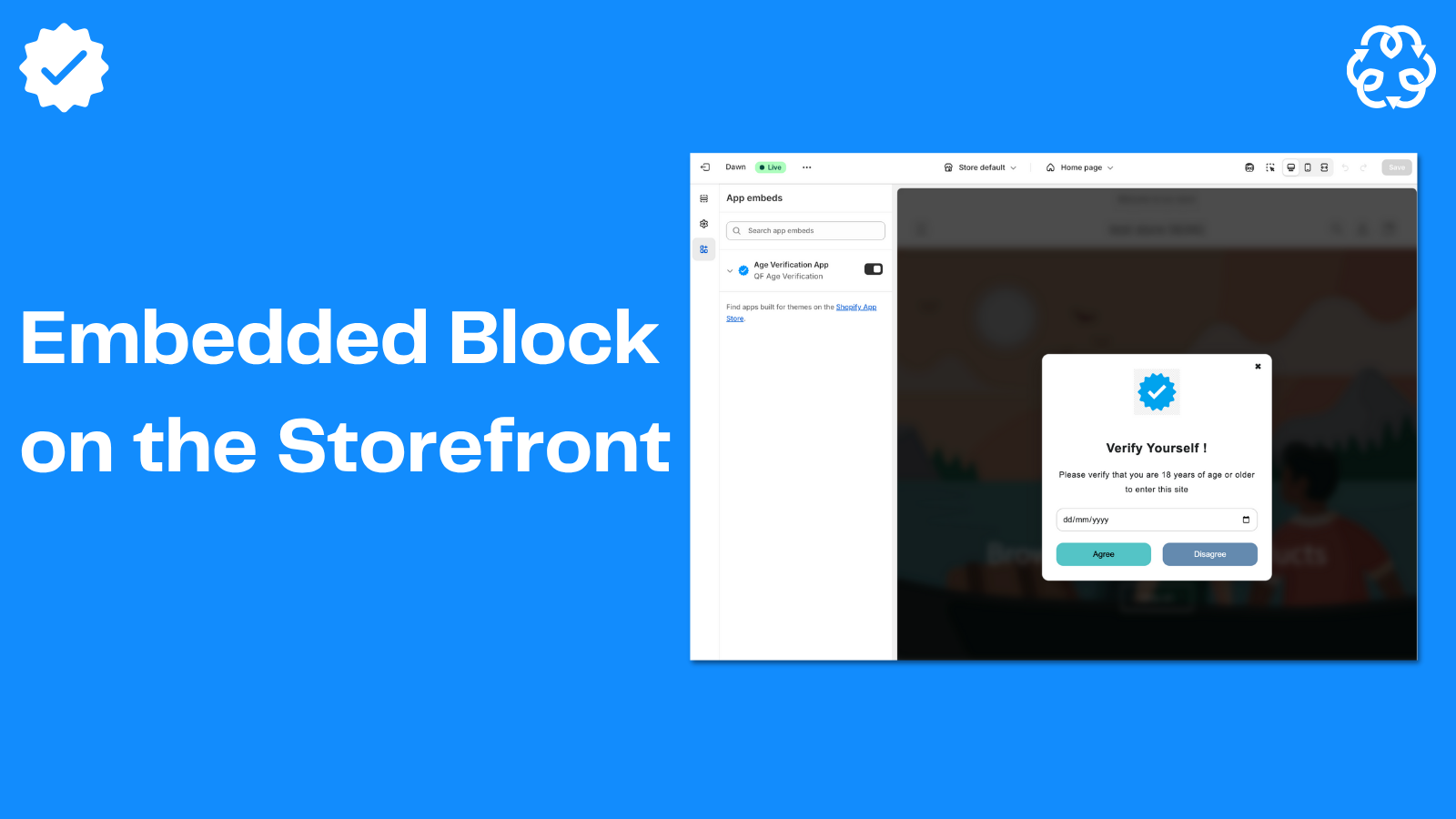 Front - Embedded Block