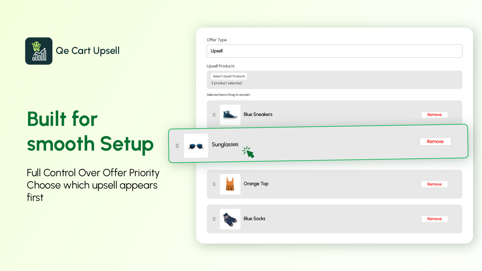 Hassel free Setup from Admin