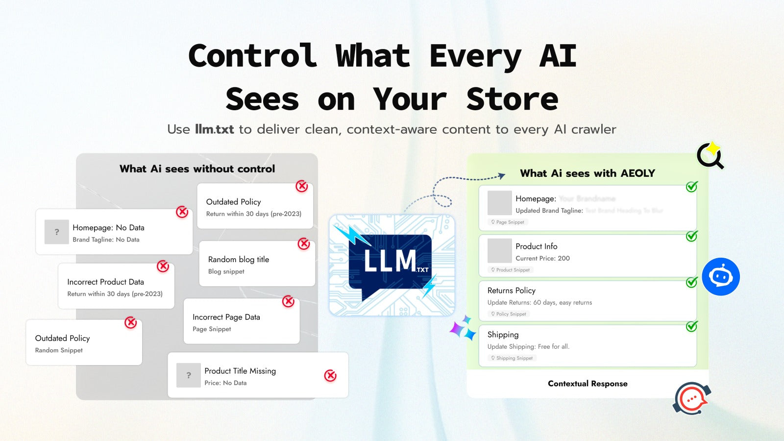 Optimize store for AI search engines with llms.txt