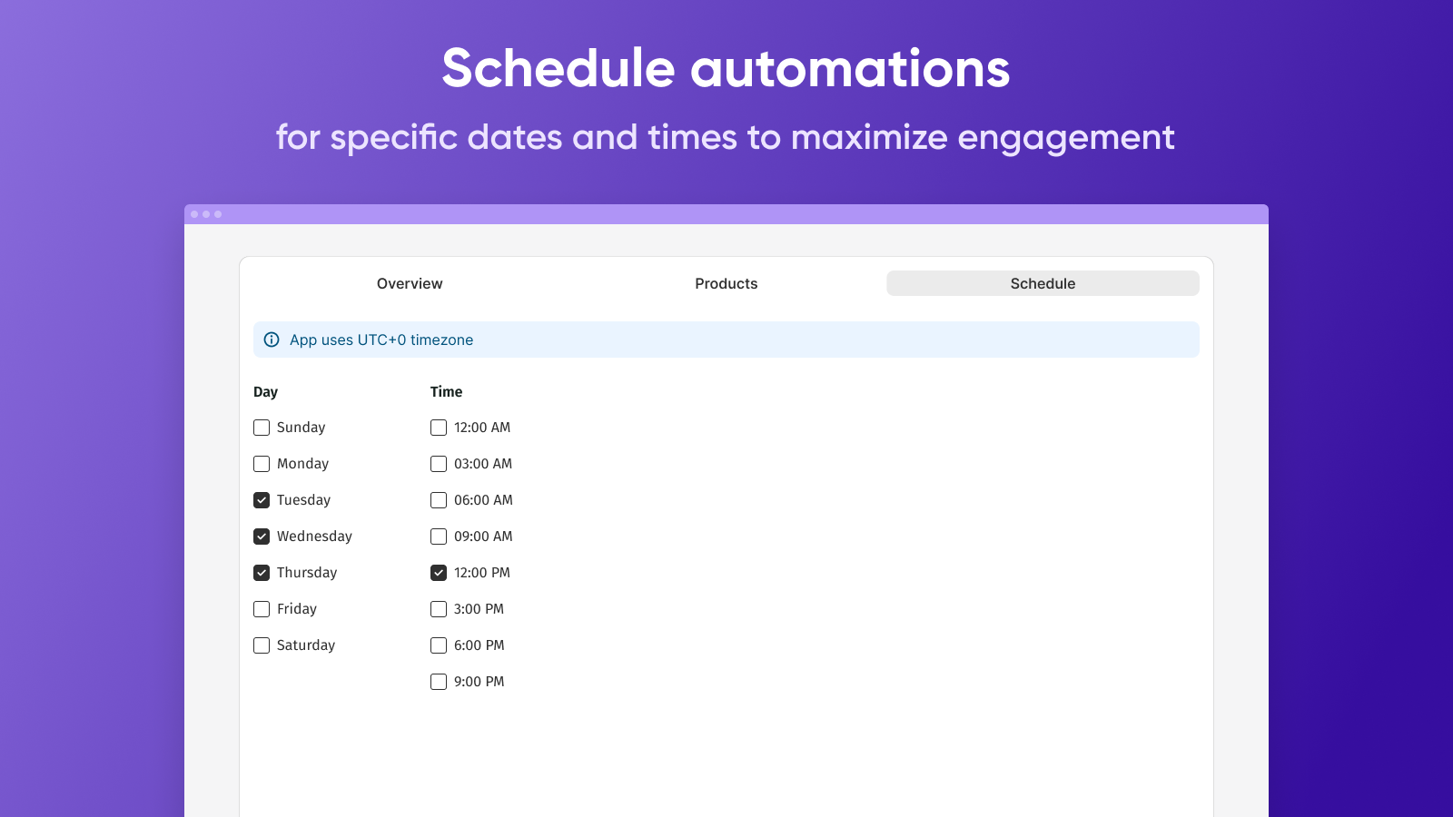Schedule AI social posting for specific dates and times