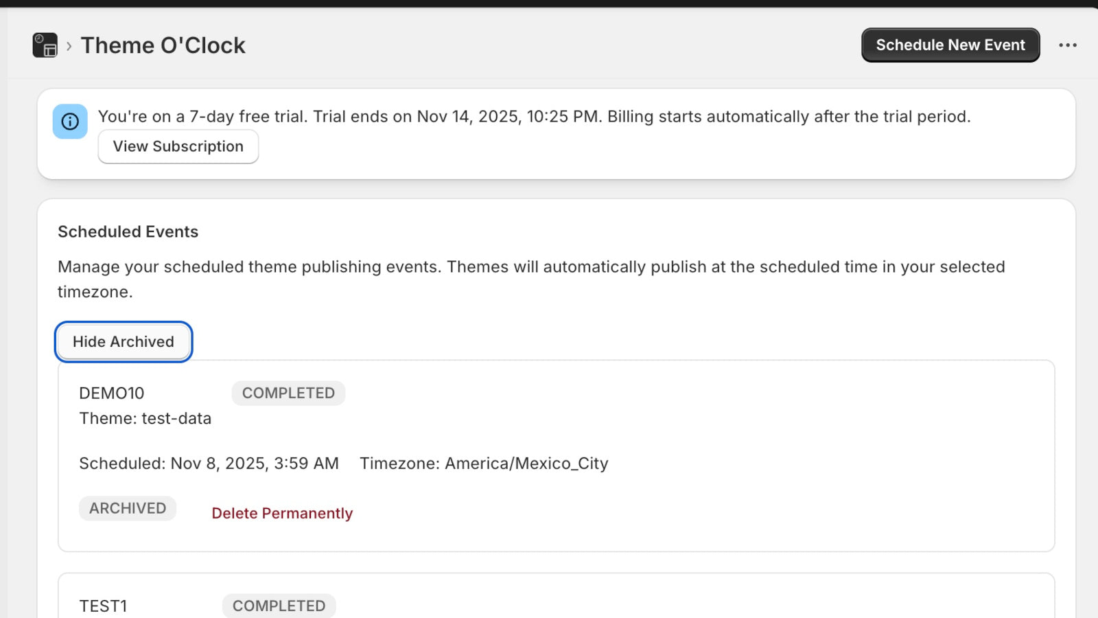 View and plan your updates