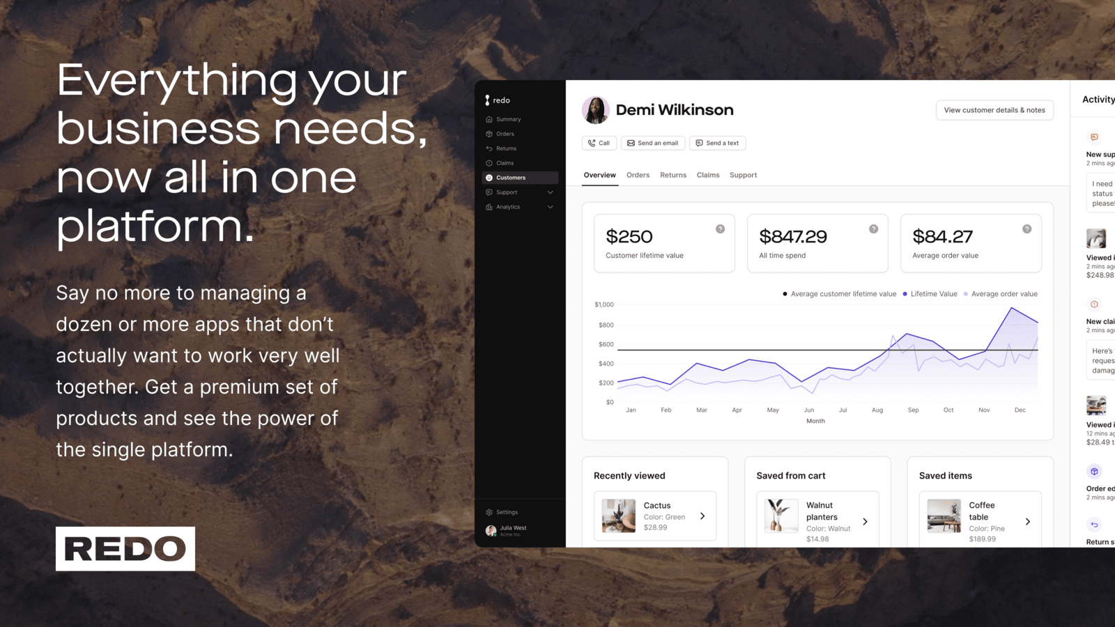 All your operations needs in a single platform.