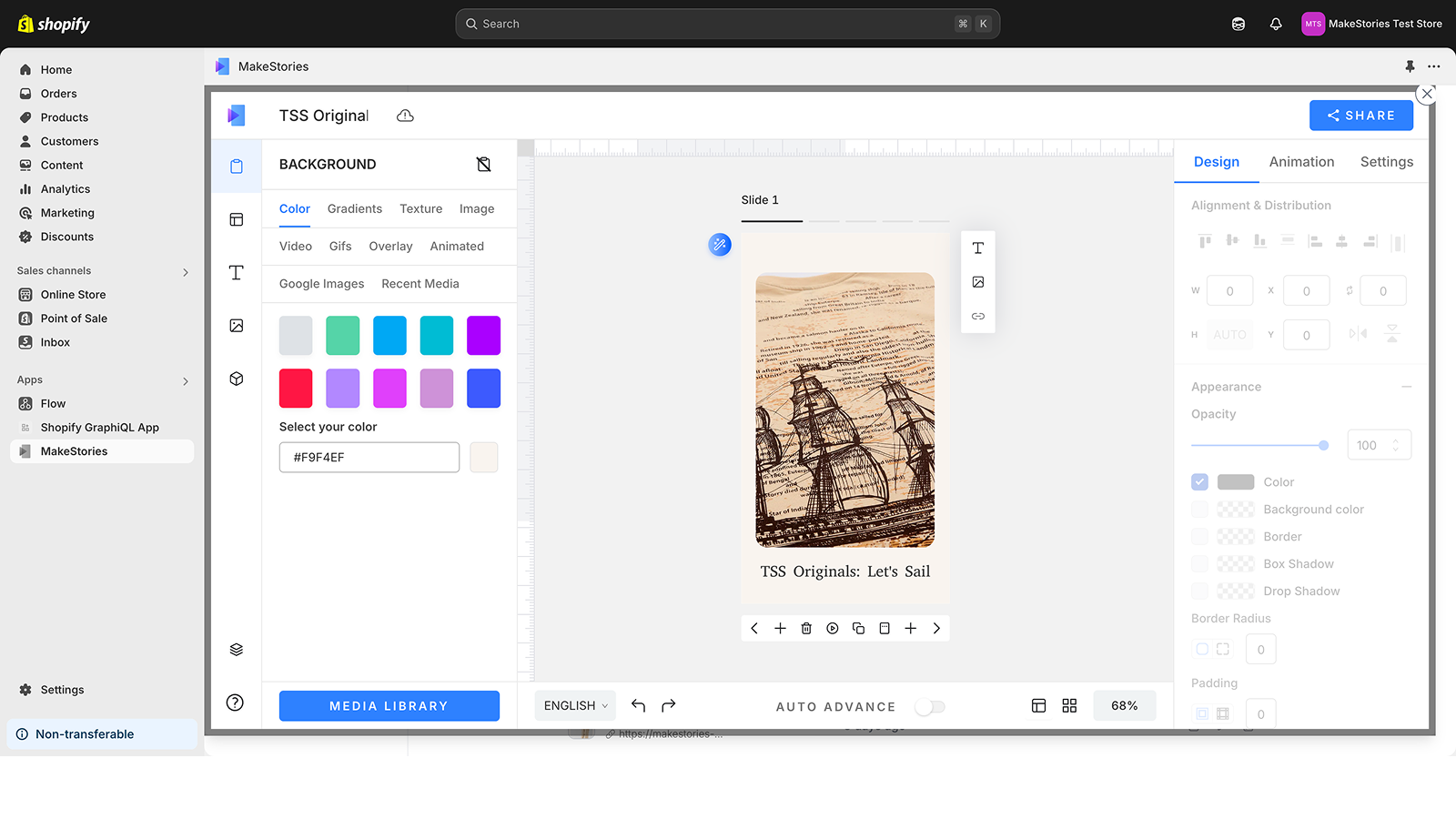 Need more customizations? Dive into the MakeStories Editor!