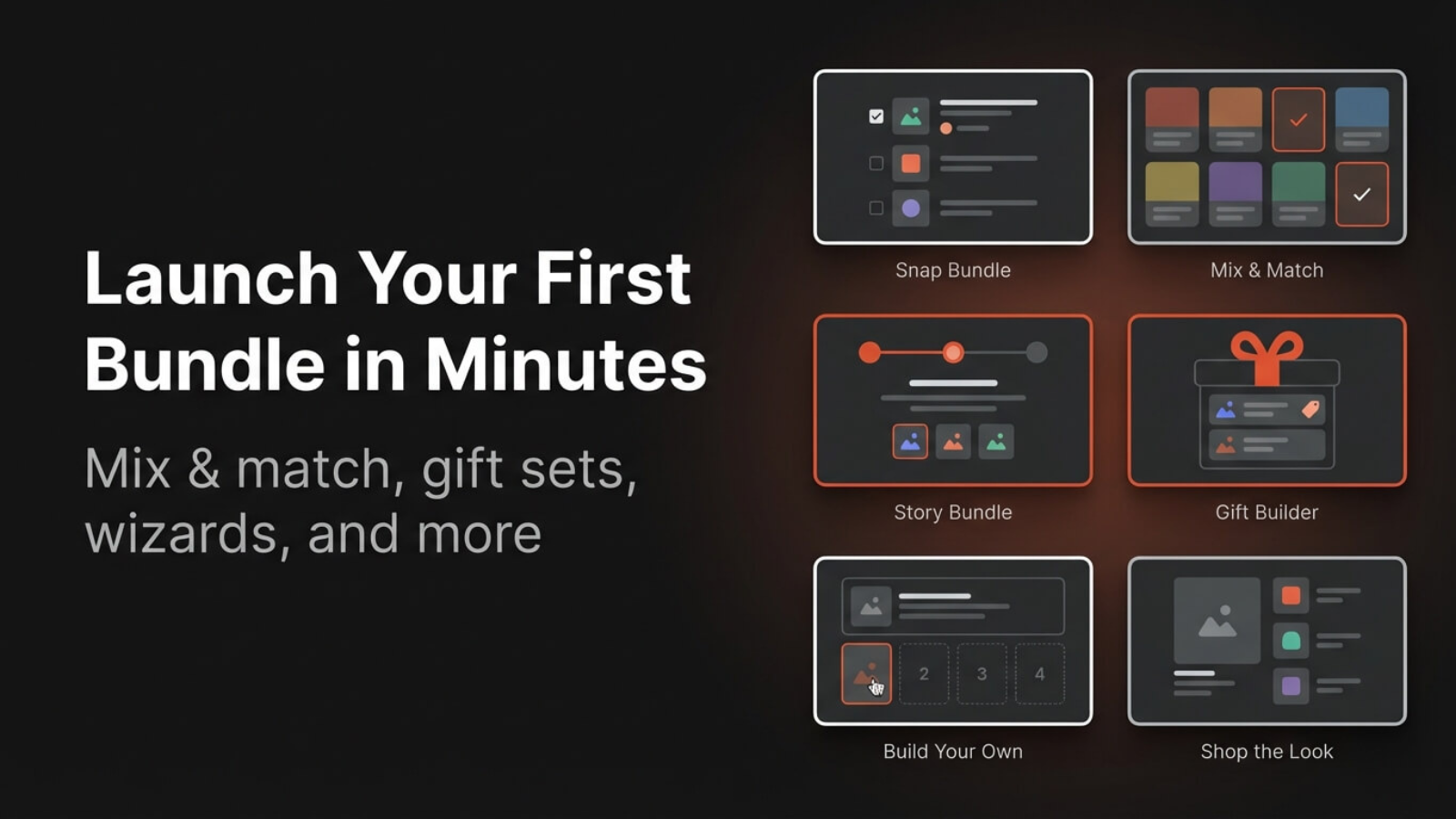 Launch Your First Bundle in Minutes