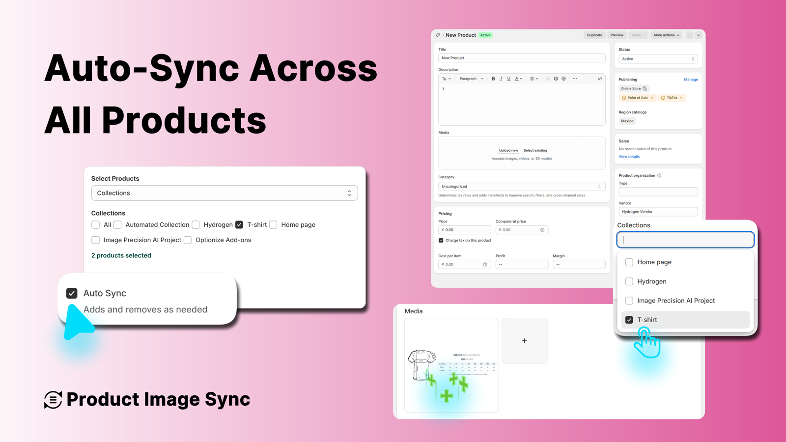 Holiday promotional banner applied to 500 products instantly