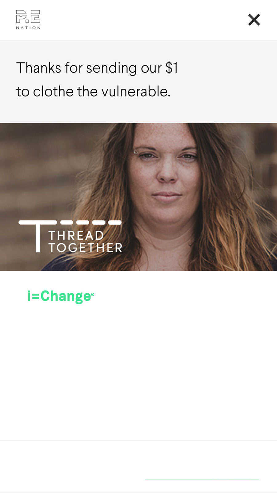 Your customers get to choose where it goes.