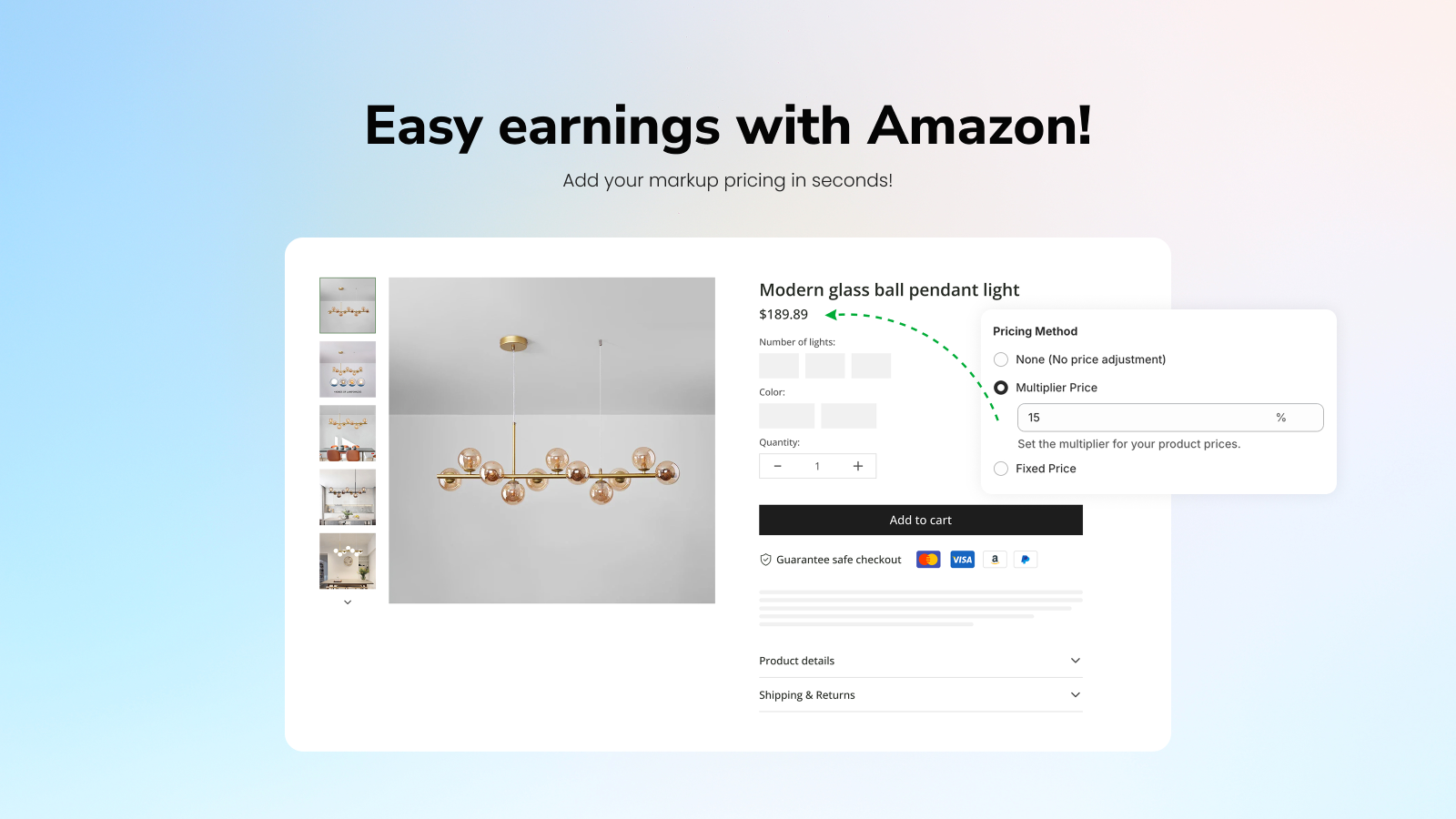 Price Setting for Dropshipping