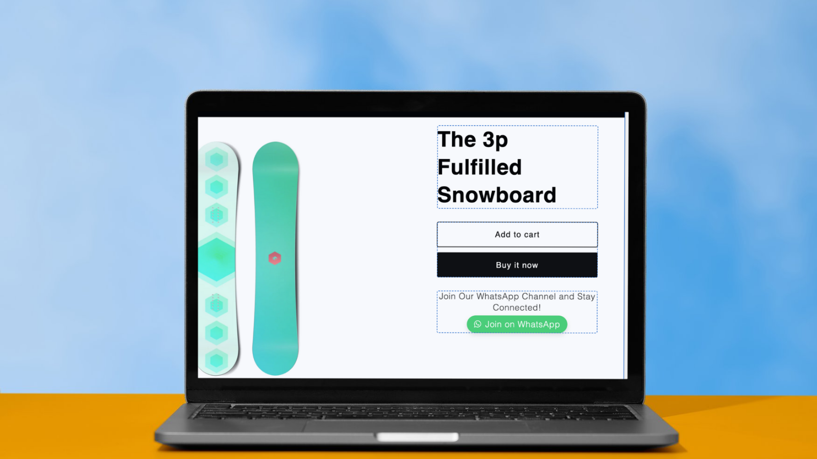 DMJ- Add WhatsApp Channel Button
