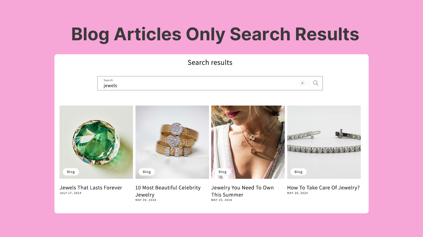 Blog Articles Only Search Results