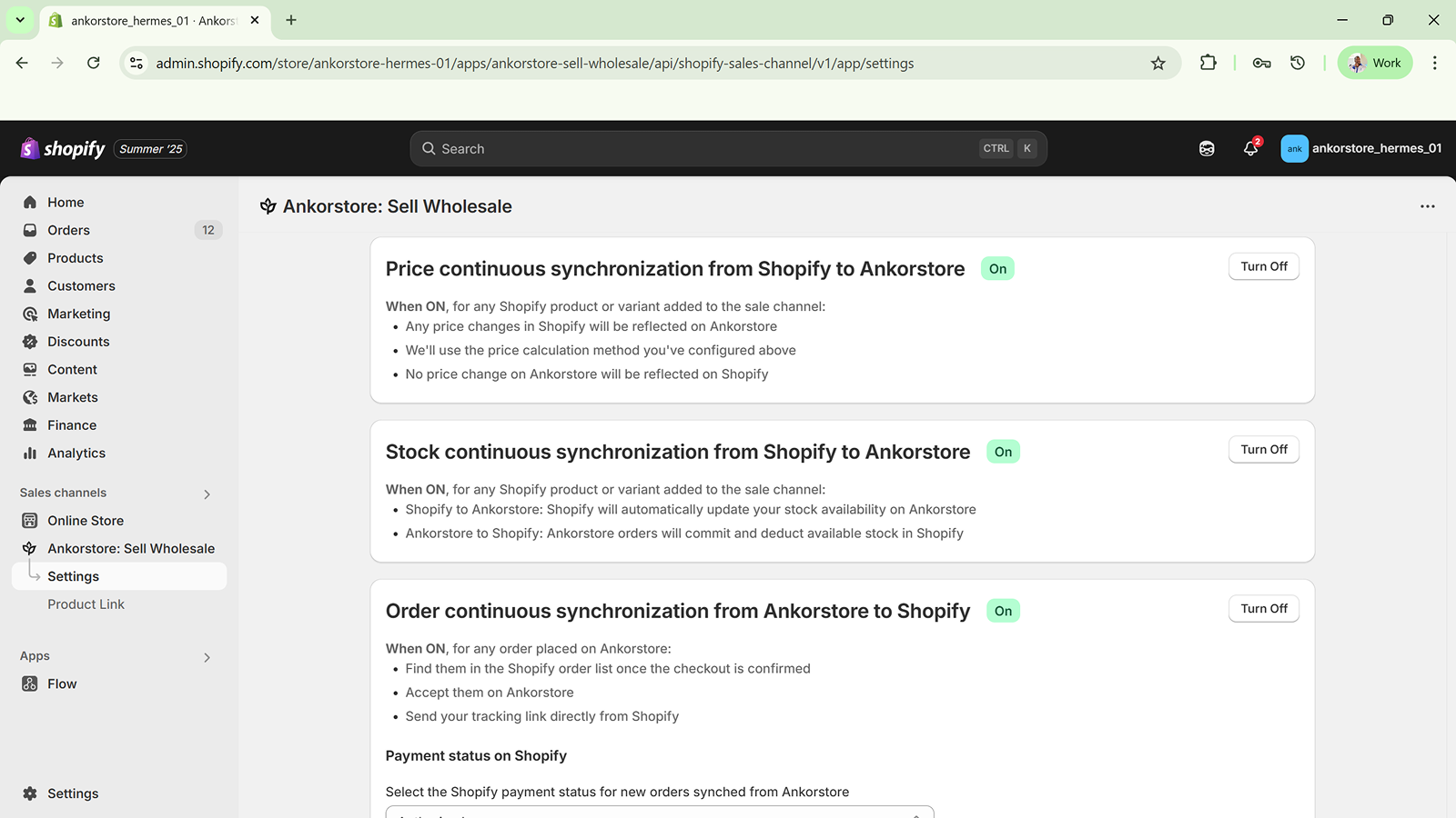 A complete Settings page to fine-tune the App to your needs