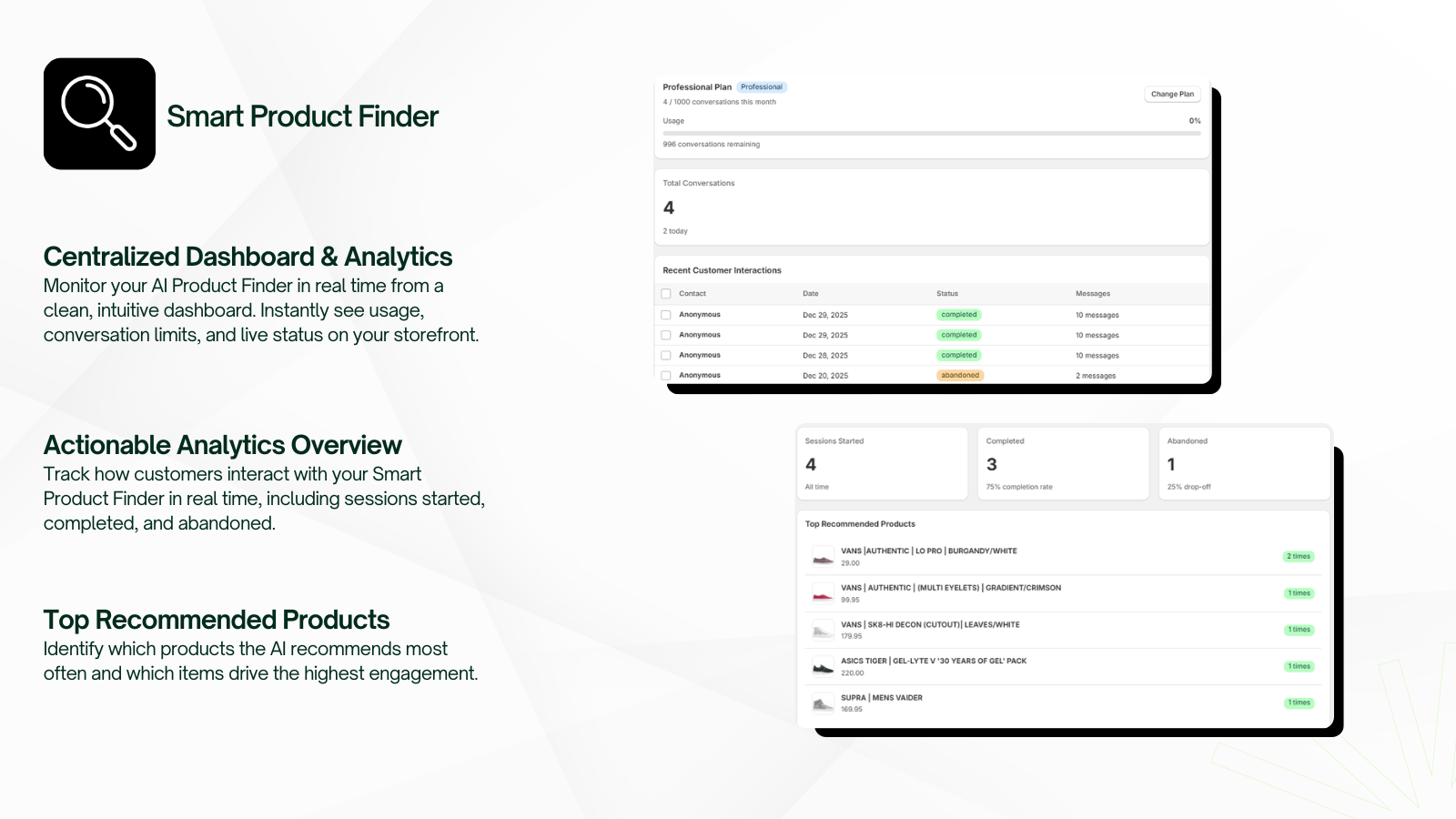 smart product finder