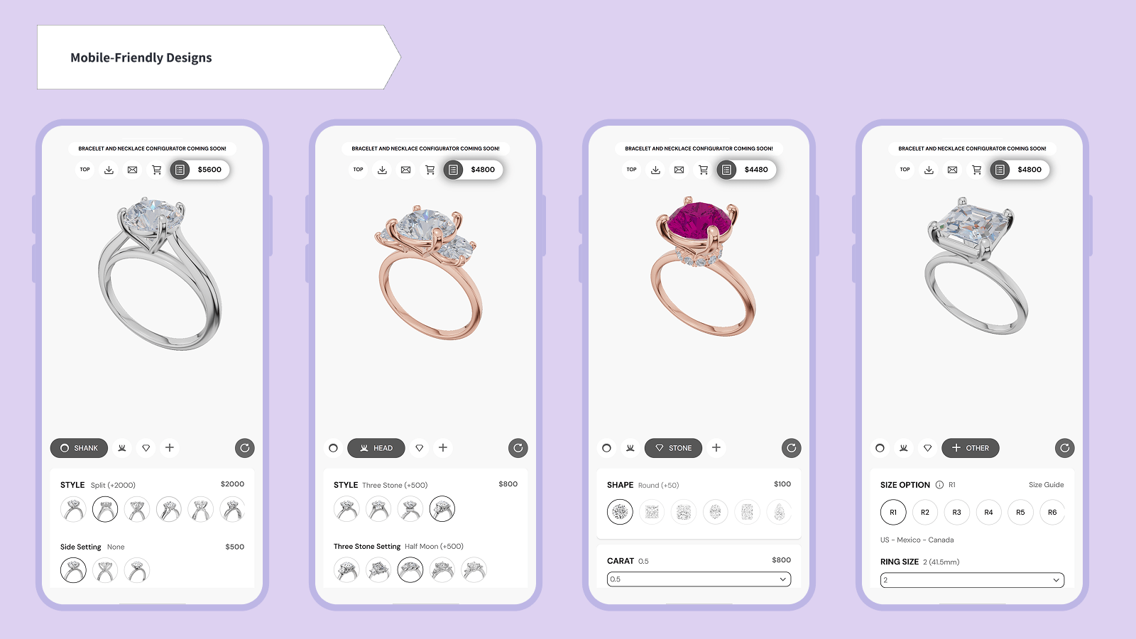 Create Your Own Engagement Ring by Style and Budget