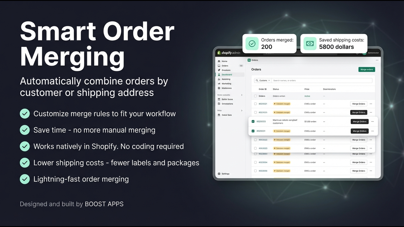 smart order merging