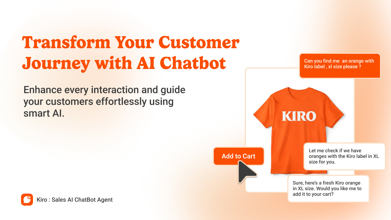 Kiro Live chat, FAQs, customer support solution for Shopify