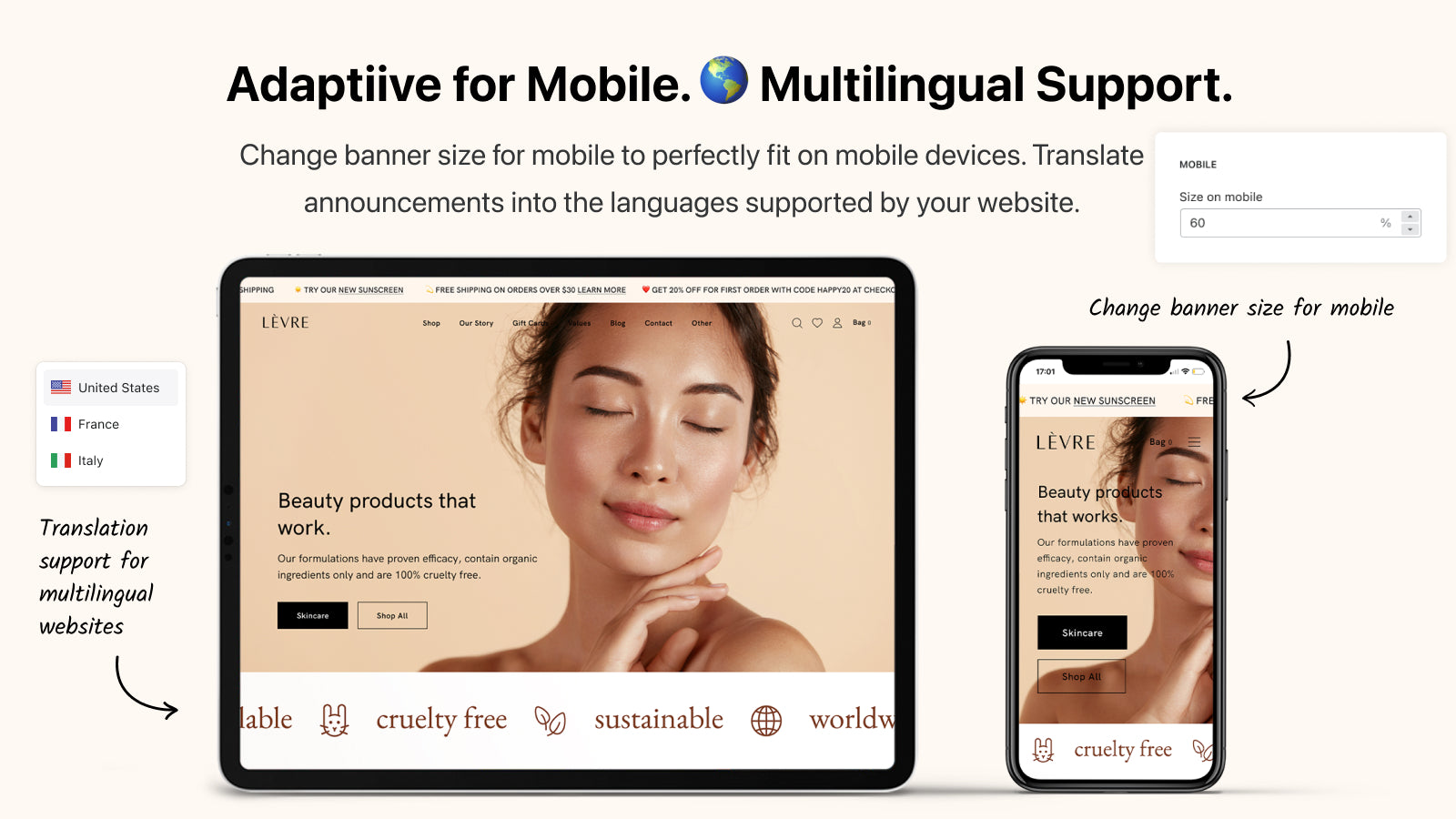 Adaptive for Mobile 